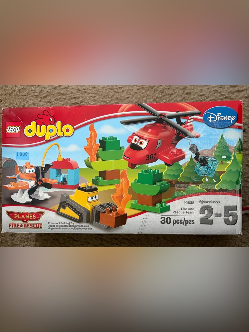 LEGO 10538 - Disney's Planes - Fire and Rescue Team - 2014 -
